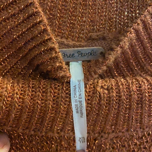 Free People metallic sweater in xs - Picture 4 of 4